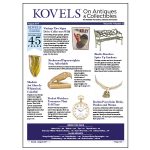 Kovels On Antiques & Collectibles August 2019 Newsletter Available