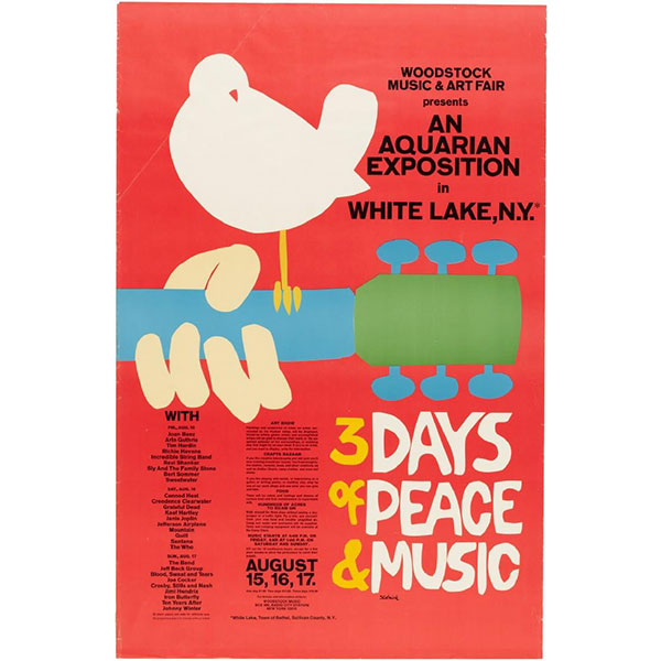 50 Years Later – Woodstock Memorabilia Worth Collecting
