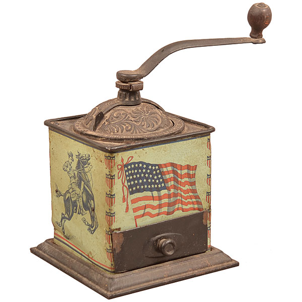 Coffee Mills, BronsonWalton Co., Old Glory Theodore Roosevelt