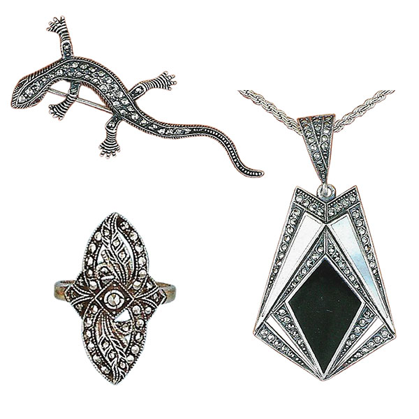 Marcasite jewelry deals