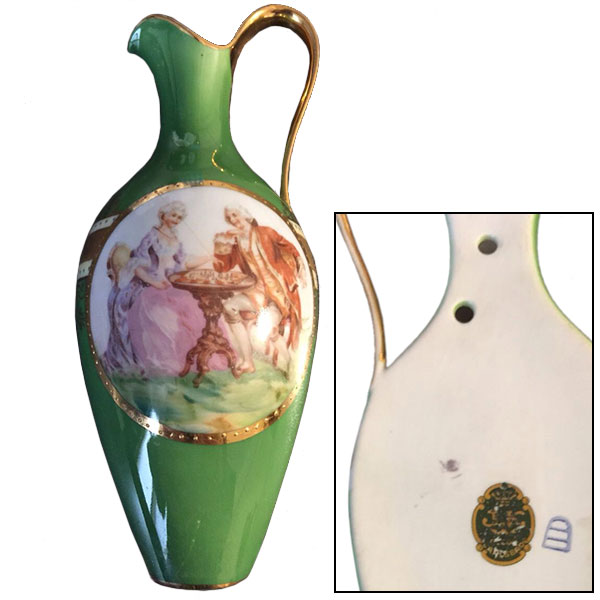 carlsbad pottery vase wall pocket