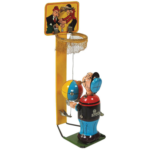 Popeye Basketball Player toy