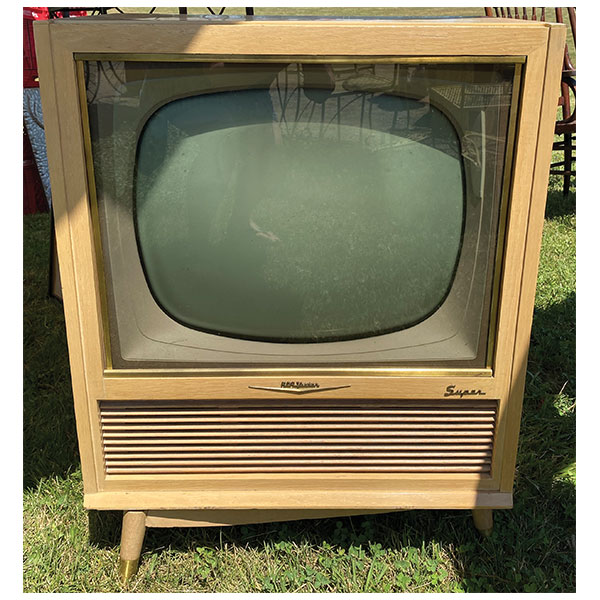 vintage television, rca