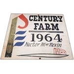 Commemorative Farm Sign Found, Returned to Family After 40 Years 