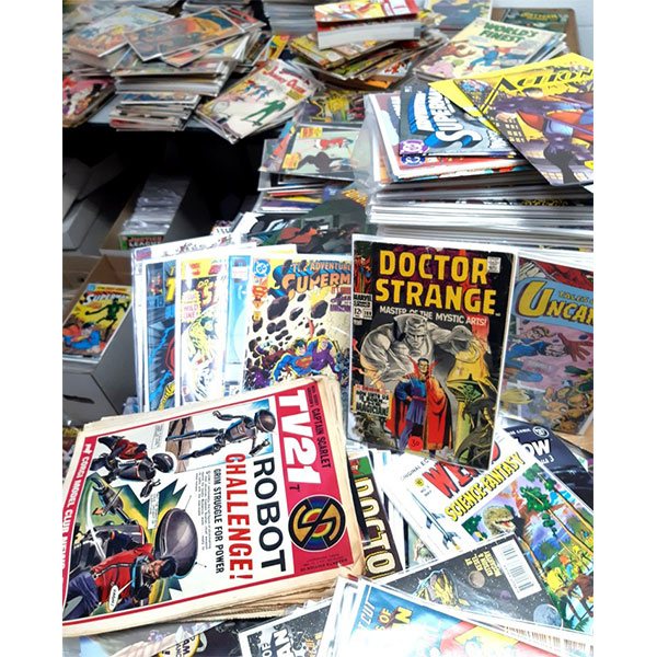 rare comic books found at hoarder house in britain october 2020