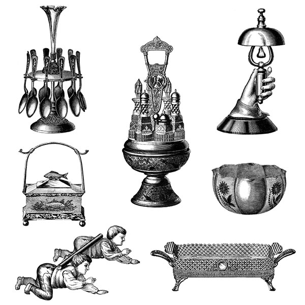 dictionary of marks silver plate serving pieces