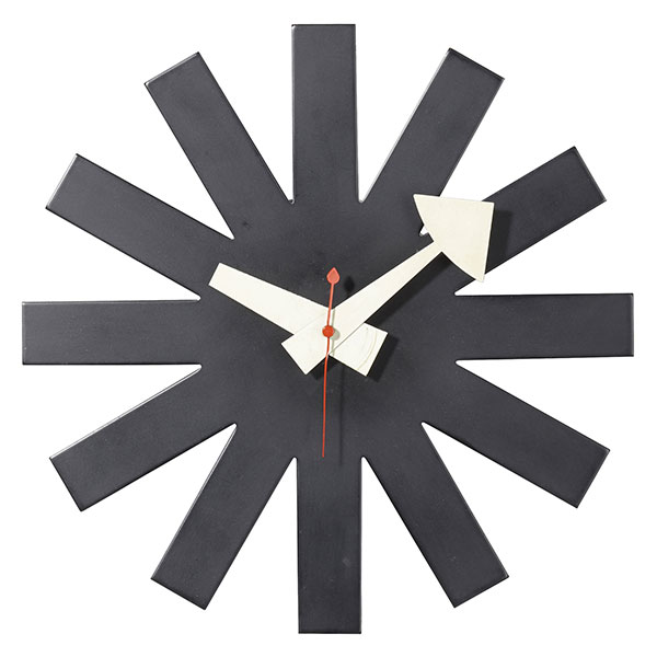 George Nelson & Assoc. Asterisk Clock