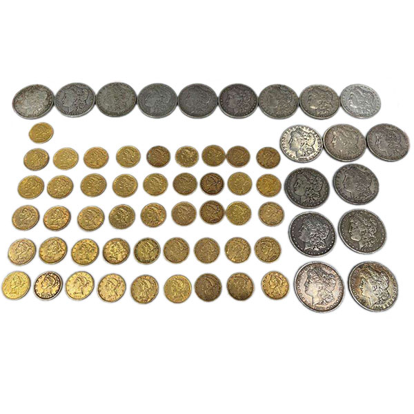 gold and silver coins found in home 2020