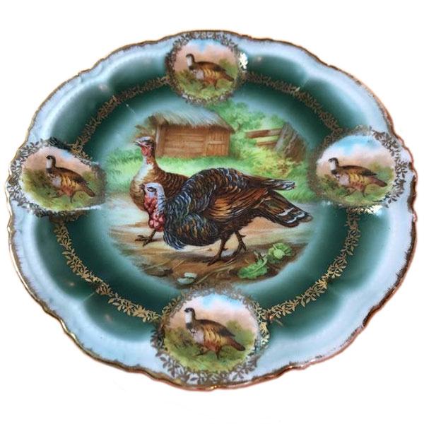 bavarian turkey plate