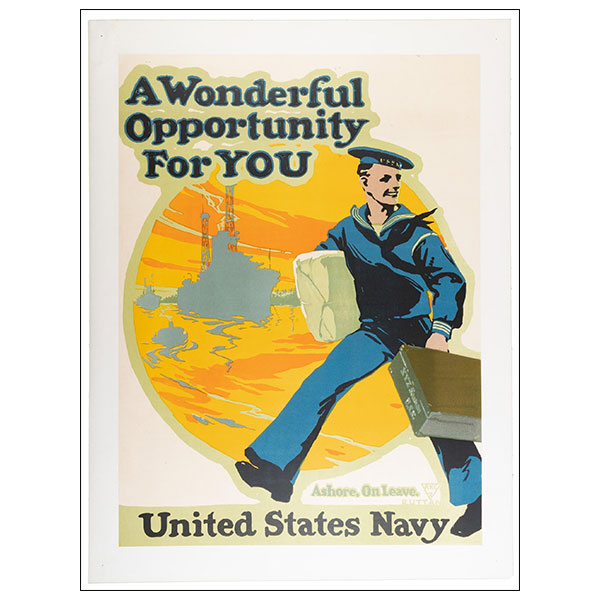 wwi united states navy propaganda poster