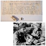 World War I Carrier Pigeon Message Survives More Than 100 Years in a Field 