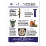 Kovels On Antiques & Collectibles February 2021 Newsletter Available