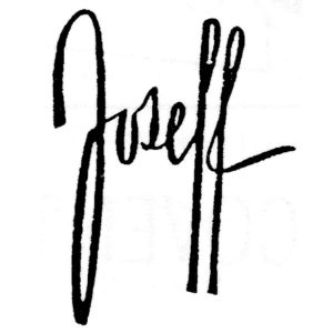 Joseff jewelry mark