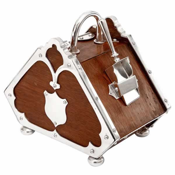 The pictured item is 3-1/4 inches by 3-3/4 inches by 4-1/4 inches.
