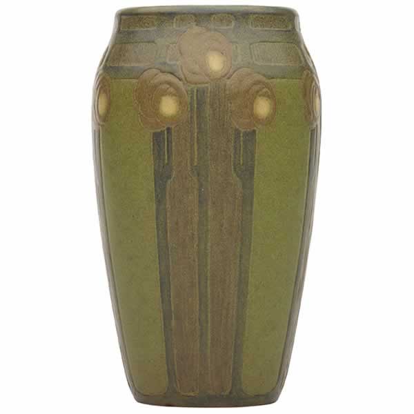 marblehed pottery vase