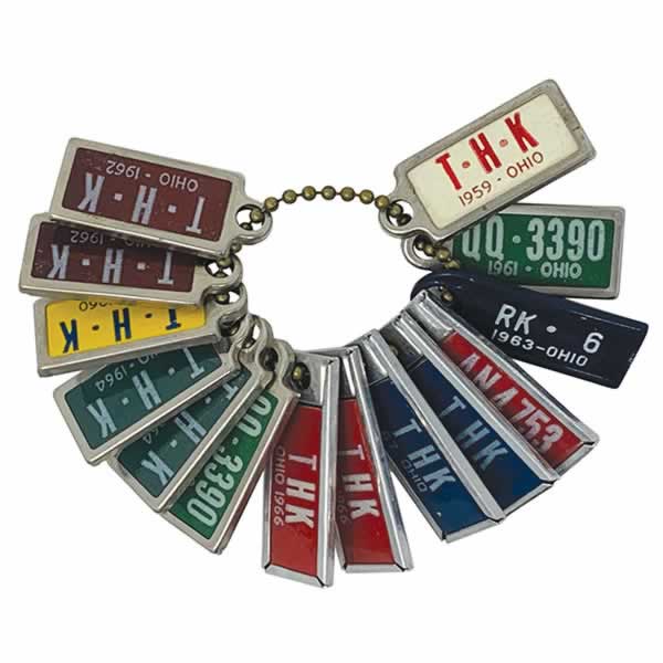 miniature license plate tags