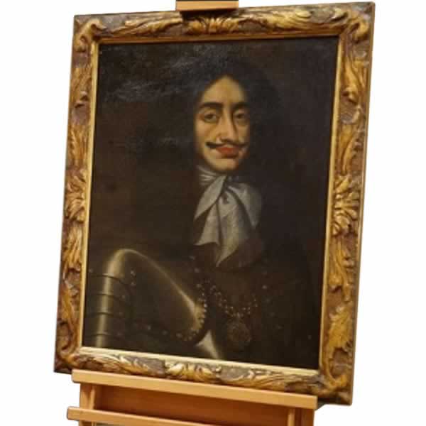 king charles ii old master portrait painting