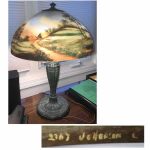 Jefferson Glass Co. Lamp