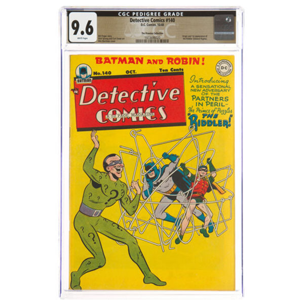 detective comics number 140 comic book