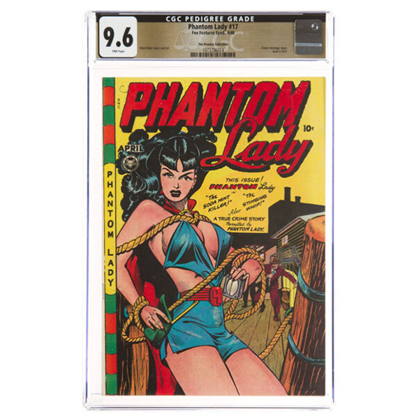 phantom lady number 17 comic book