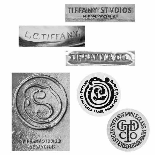 L.C. Tiffany marks