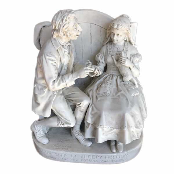 john rogers courtship in sleepy hollow figurine