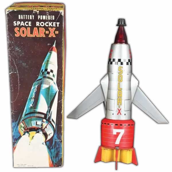 Solar-X Space Rocket