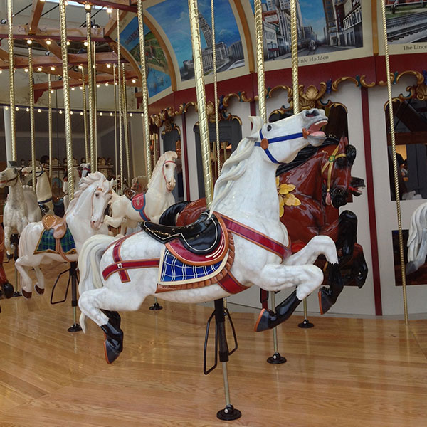 euclid beach park grand carousel at the cleveland history center wrhs cleveland ohio