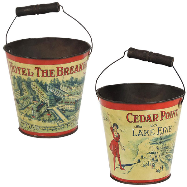 sand pail hotel the breakers cedar point on lake erie advertising