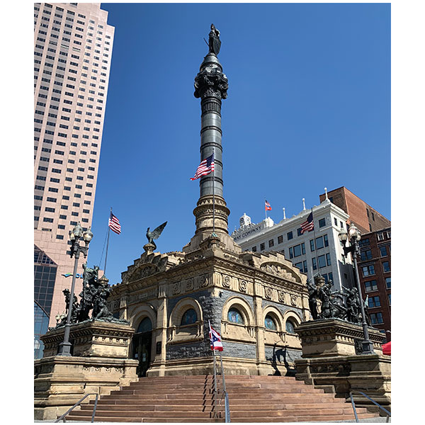 soldiers and sailors monument, cleveland