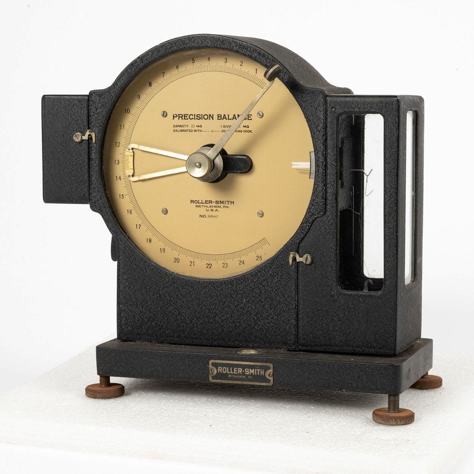 Roller Dial Dial, Painted Metal Case, Roller-Smith, Bethlehem, Pa., Early 1900s, 11 ...